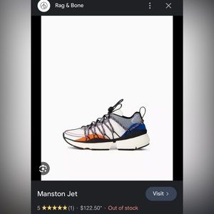 Rag & Bone - Manston Jet sneaker